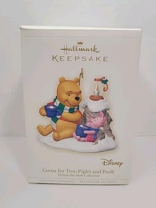 Hallmark Keepsake Ornament Cocoa For Two Piglet And Winnie the Pooh 2006 - Picture 1 of 3