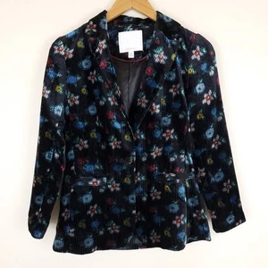 Anthropologie Ett:Twa Blooming Velvet Blazer - Bild 1 von 9