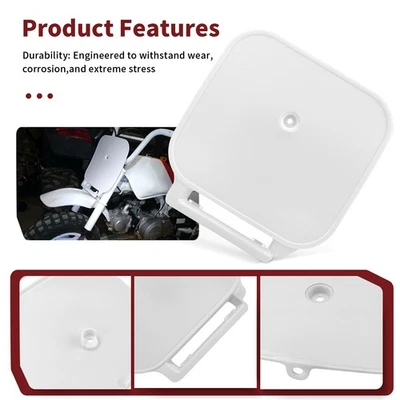 61136-GW8-670ZA For Honda White Front Number Plate Z50R Z50 Z 50 1988-1998 1999 — 第 1/4 张图片