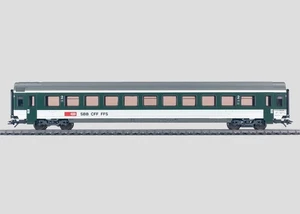Märklin: Express Train Passenger Car of the SBB (Swiss) - No. 4216 - New In Box! - Picture 1 of 11