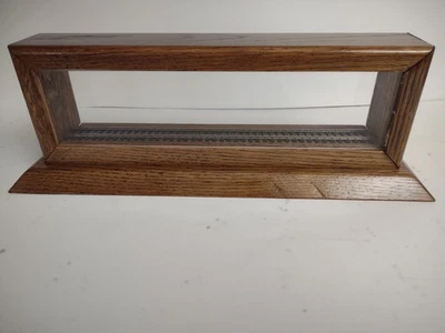 Vitrina maqueta tren escala HO, roble Foto 1 de 4