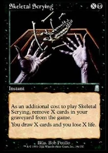 Skeletal Scrying - Medium Play MTG Odyssey - Picture 1 of 1