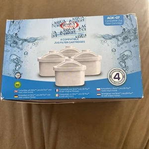 *AQUA CREST 4 Pack AQK-07 Compatible Jug Filter Cartridges - Picture 1 of 6