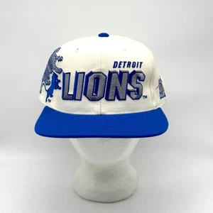 Vintage Detroit Lions Sports Specialities DEADSTOCK Pro Line Snapback Hat - Picture 1 of 10