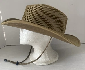 REI Co-op Sahara Path Hat Outdoor Cork Brown Men’s UPF 50+ Size Large Tan Sun - Picture 1 of 13