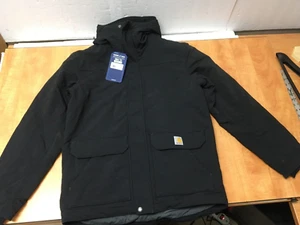 Carhartt jacket Super Dux S Black Rain Defender Relaxed Fit Insulated OC5533-M - Picture 1 of 15