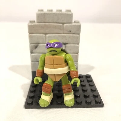 MEGA CONSTRUX TMNT DONNIE MINI FIGURA DE SHELLRAISER SHOWDOWN SET FFC64 RARO Foto 1 de 4