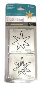 Troquel Cuttlebug - Juego de paquete doble STARBURST - Herramienta de fabricación de tarjetas Provocraft VENTA - Imagen 1 de 2