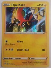 POKEMON - Tapu Koko 061/189 - Darkness Ablaze  -  Holo Rare - Pokémon card