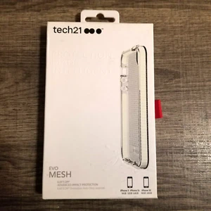 TECH21 EVO MESH CASE IMPACT COVER FOR IPHONE 5 5S & IPHONE SE - Picture 1 of 5