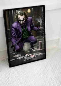 JOKER MOVIE POSTER CINEMA FILM TV IMAGE WALL ART PRINT SIZE A3 A4 - Picture 1 of 1