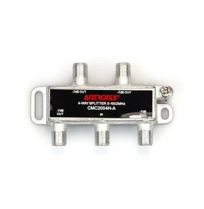 4 WAY ANTRONIX HD DIGITAL HP COAX CABLE SPLITTER CMC2004H-A COMMERCIAL - Picture 1 of 1