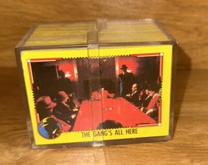 Dick Tracy Movie Trading Cards Box Topps 1990 wax packs Big Lot Of Cards