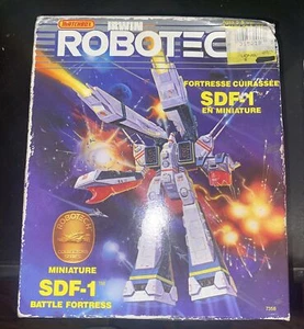  SDF-1 BATTLE FORTRESS Matchbox Macross Bandai 1985 ROBOTECH - Picture 1 of 12