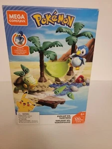 MEGA Construx Pokemon Piplup vs. Turtwig (GCN13) (NISB) - Picture 1 of 6