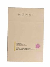 Monat Energy 30 Packets Berry Flavour Vitamin Mineral Boost Mental Performance