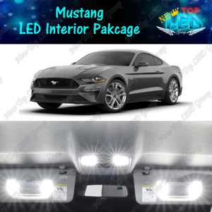 CANBUS White Interior LED Lights + Reverse Light Kit for 2015-2021 Ford Mustang - Bild 1 von 12