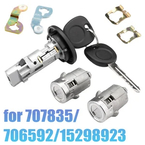 Ignition Switch & Front Door Lock Cylinders with 2 Keys Fit for Chevrolet GMC H2 - Picture 1 of 12