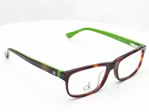 Calvin Klein CK5820 213 Rectangle Havana Green Unisex Eyeglasses 52mm - Picture 1 of 6