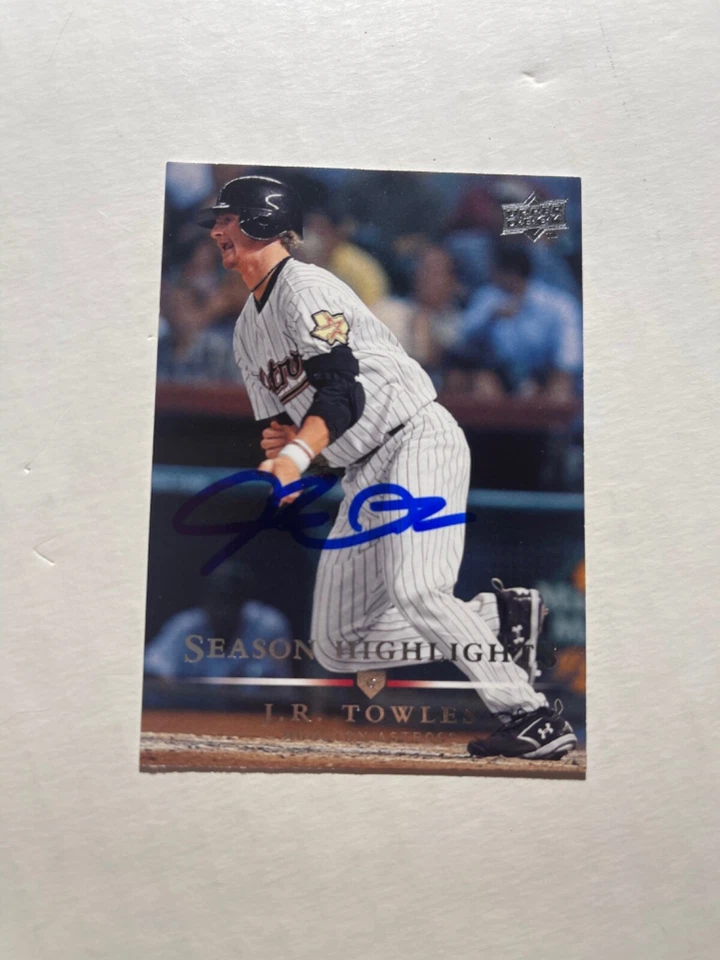 Houston Astros JR TOWLES Signed Card - Image 1 of 1