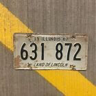 1967 Illinois License Plate Vintage Auto Tag Car Garage Wall Decor 631872