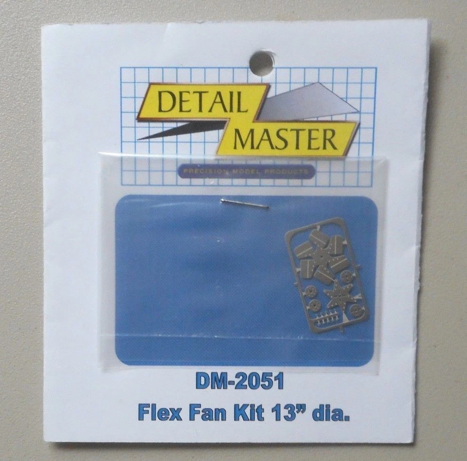 KIT VENTILADOR FLEX 1:24 1:25 DETALLE MASTER CAR MODELO ACCESORIO 2051 Foto 1 de 1