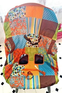 Infantino Compact Multi Print Shopping Cart / High Chair Cover For Baby - Picture 1 of 3