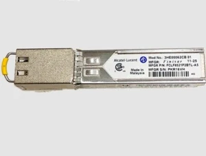 10er Pack Ethernet RJ45 Alcatel-Lucent 3HE00062CB-01 SFP Transceiver Modul - Bild 1 von 4