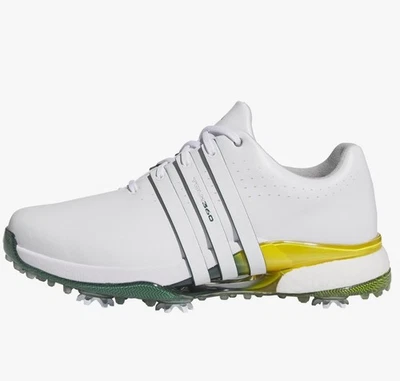 Adidas Hombre Tour360 24 Zapatos, Calzado Blanco/Verde Colegial/Amarillo, 8 Foto 1 de 4