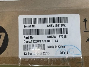 HP CH538-67018 Carriage Belt OEM inkl. Spanner NEU Designjet T1200 T770 - Bild 1 von 2