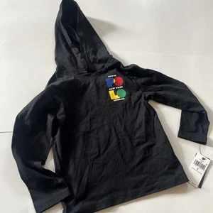 Polo Ralph Lauren Logo Cotton Jersey Hooded T-shirt Little Boys Sz 5 $50 NEW - Picture 1 of 4