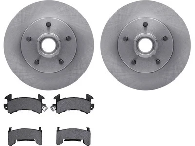 Kit de pastillas de freno y rotor Dynamic Friction 75459JNVQ para Chevrolet S10 1982-1995 Foto 1 de 2