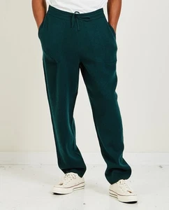 CLOSED Knitted Jogger Sweatpants Pants Green Wool Sz L $370 - Picture 1 of 17