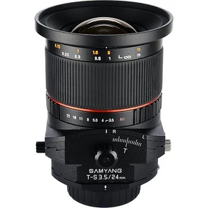 Lente de cambio de inclinación Samyang 24 mm F3,5 para Nikon - ¡Nueva! - Imagen 1 de 1