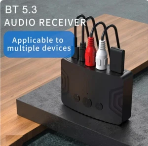 Récepteur Audio Bluetooth 5.3 3.5mm Jack AUX RCA U Disque USB Stéréo Musique - Photo 1/7
