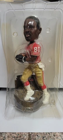 Jerry Rice 49ers Bobblehead San Francisco Super Bowl 23 MVP limited Hand Crafted Cover
