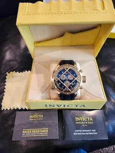 Invicta Russian Diver Men's 52mm Quartz Chronograph Watch w/ Cage & INVICTA case - Picture 1 of 24