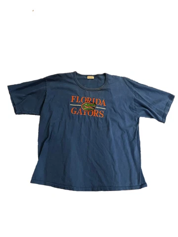 VINTAGE 80’s Florida Gatorea Embroidered Shirt‼️ -XLARGE , 100% Cotton Cover