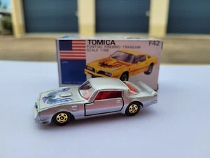 Tomica F42 - PONTIAC FIREBIRD TRANSAM [SILVER] MINT VHTF MADE IN JAPAN  - Picture 1 of 12