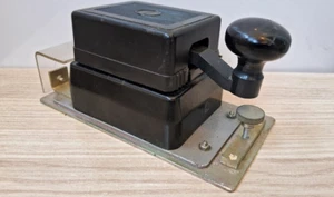 Vintage wojskowy klucz telegraficzny KM-F Morse Radio Biuro Ministerstwo Obrony ZSRR lata 80. - Zdjęcie 1 z 15