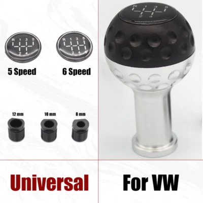 Perilla de cambio de marchas manual MT para Volkswagen VW GTI Bora Golf Polo R32 Rabbit Foto 1 de 3