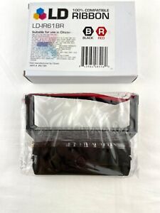 Citizen IR-61 DP-600 Compatible Black/Red  POS Ribbon IR61 Free