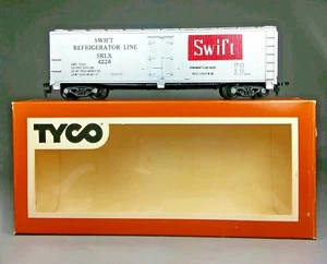 TYCO 329A HO SWIFT REFRIG LINE 4226 BOX FREIGHT CAR RUN W/ ATHEARN ROUNDHOUSE  - Picture 1 of 10