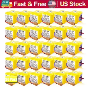 30X BR-2/3AGCT4A 6V SPS Akku für FANUC A98L-0031-0025 CNC Maschine mit Stecker - Bild 1 von 7