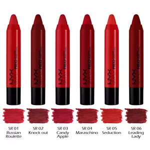 1 NYX Simply Red Lip Cream Lipstick "Pick Your 1 Color" *Joy's cosmetics* - Picture 1 of 8