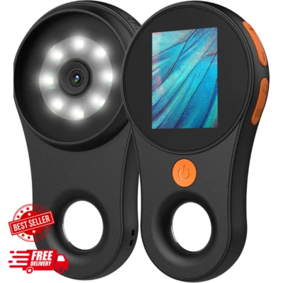 IWOBAC Digital Microscope Handheld 2.0 inch IPS Color Screen,Portable Digital Magnifyin