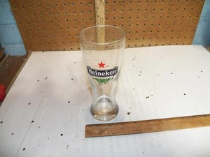 Vintage HEINEKEN Red Star Pilsner Beer Glass - Picture 1 of 5