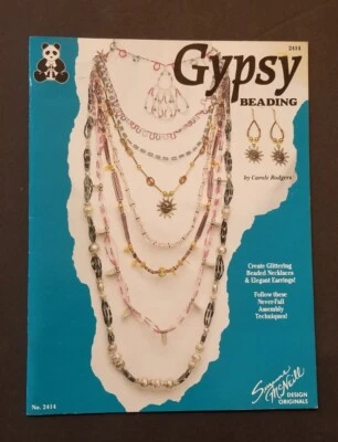 Gypsy Jewelry Beading Suzanne McNeill Design Originals Book by Rodgers 1993 - Image 1 of 4