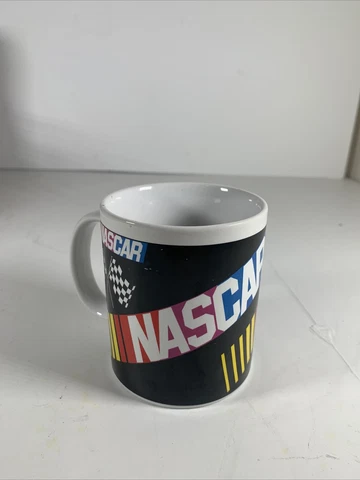 NASCAR Racing Coffee Tea Mug 2004 Sherwood 12 oz. Cup RARE BLACK Cover