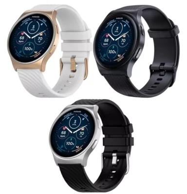 Умные часы Motorola Moto Watch 120 36,3 мм с пульсометром — 3 цвета - Изображение 1 из 4